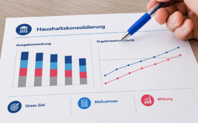 Warum effektive Haushaltskonsolidierung in Kommunen neue Ansätze braucht
